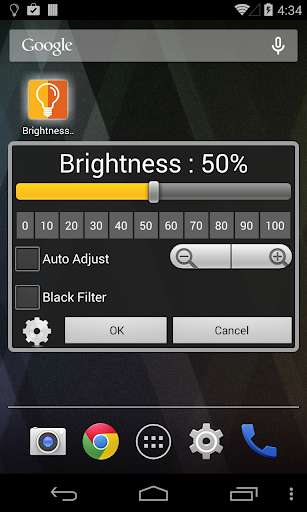 Play APK Brightness Slider Free  and enjoy Brightness Slider Free with UptoPlay jp.codepanic.brightnessslider