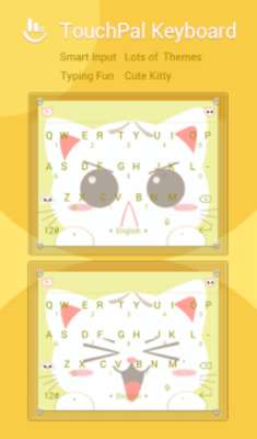 Play Bright Yogurt TouchPal Theme 