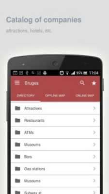 Play Bruges Map offline 