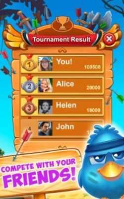 Play Bubble Birds 4 - Rescue Falling Funny Birds 