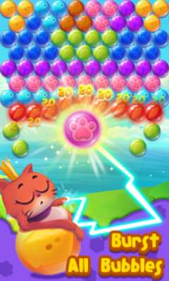 Play Bubble cat Pop 