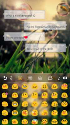 Play Bubbles GO Keyboard 