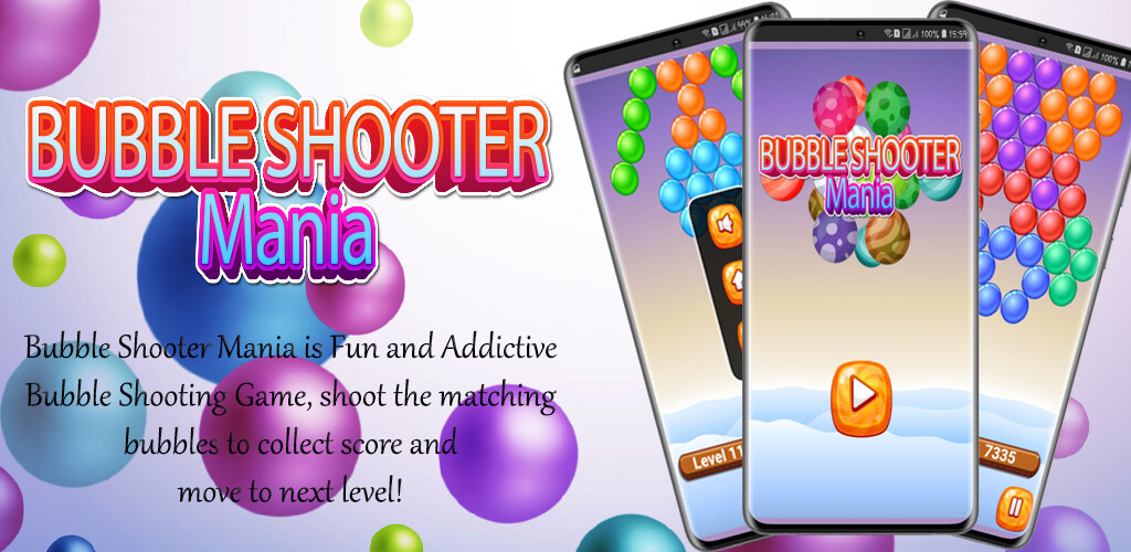 Play APK Bubble Shooter Mania  and enjoy Bubble Shooter Mania with UptoPlay com.hunder.bubblemania