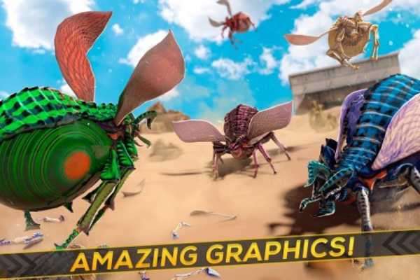 Play BUGS! Giant Insects Smash 