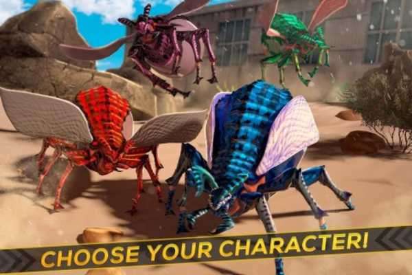 Play BUGS! Giant Insects Smash 