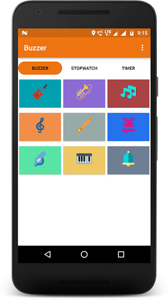 Play Buzzer, Stopwatch & Timer 