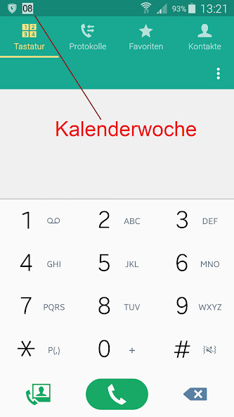 Play APK calendar week in status bar  and enjoy calendar week in status bar with UptoPlay brunnlechner.Kalenderwoche.KW