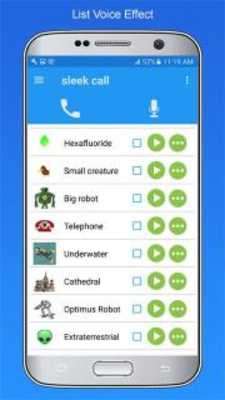 Play Call Voice Changer :Sleek Call 