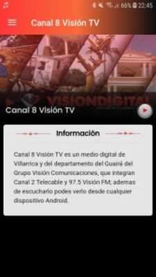 Play Canal 8 Visión TV 
