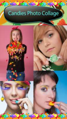 Play Candies Photo Collage 