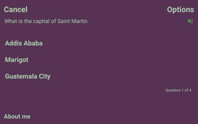 Play Capitals Quizzy 