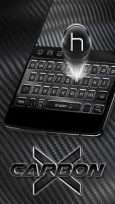 Play Carbon Fiber Keyboard Hi-Tech Theme 