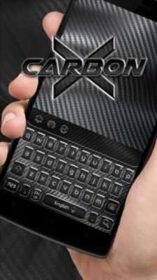 Play Carbon Fiber Keyboard Hi-Tech Theme 