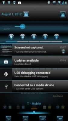 Play CarbonGlass ICS JB Theme 