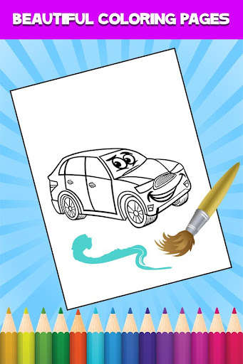 Play Car Coloring Book for Kids 