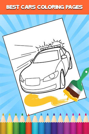 Play Car Coloring Book for Kids 