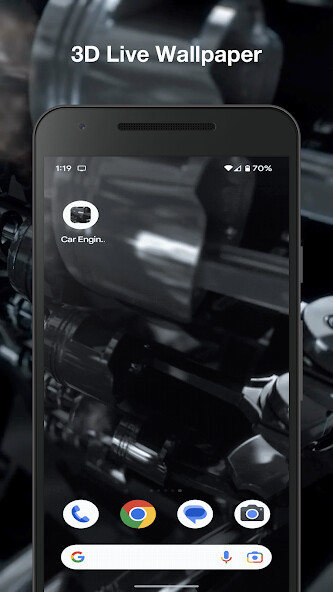 Play APK Car Engine Live Wallpaper  and enjoy Car Engine Live Wallpaper with UptoPlay com.lyx.CarEngine