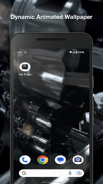 Play APK Car Engine Live Wallpaper  and enjoy Car Engine Live Wallpaper with UptoPlay com.lyx.CarEngine