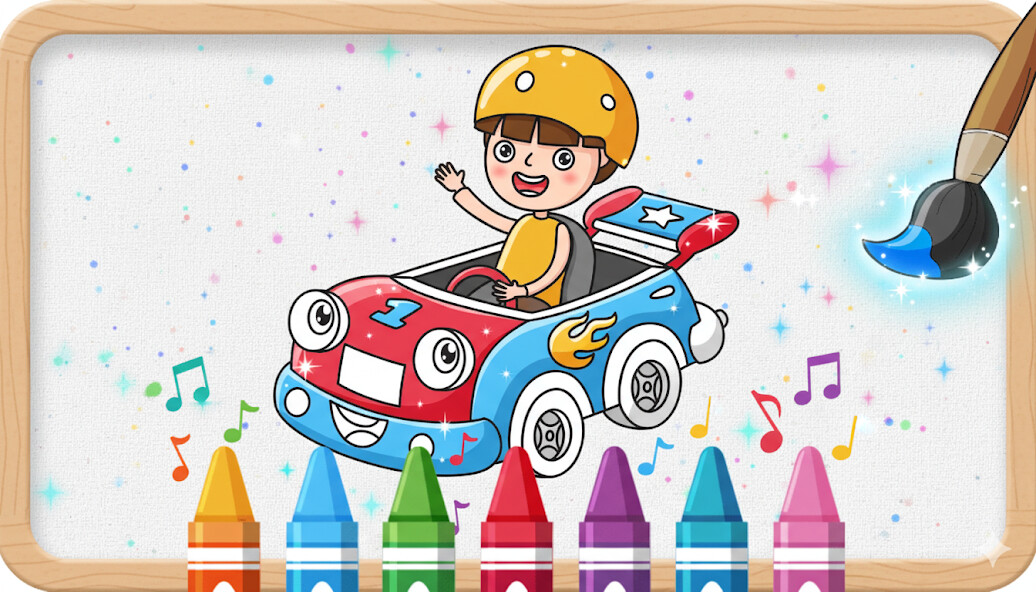 Play Cars Coloring Book 