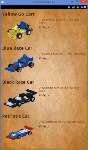 Play APK Cars in Bricks  and enjoy Cars in Bricks with UptoPlay com.buildingexamples.mega.legot.blocks.cars
