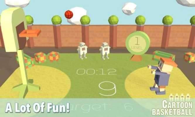 Play Cartoon Basketball 