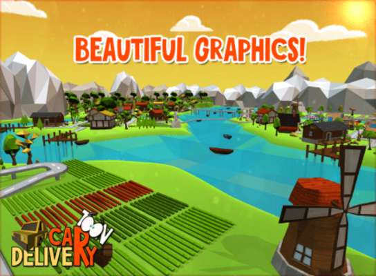 Play Car Toon Delivery Simulator 