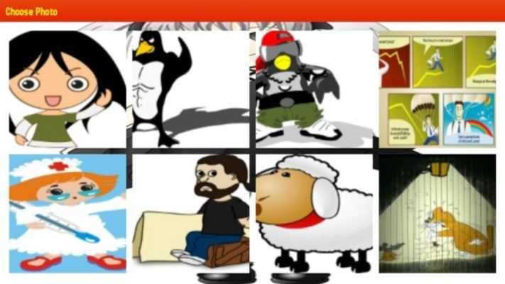Play Cartoons Vector Puzzle Play Cartoons Vector Puzzle