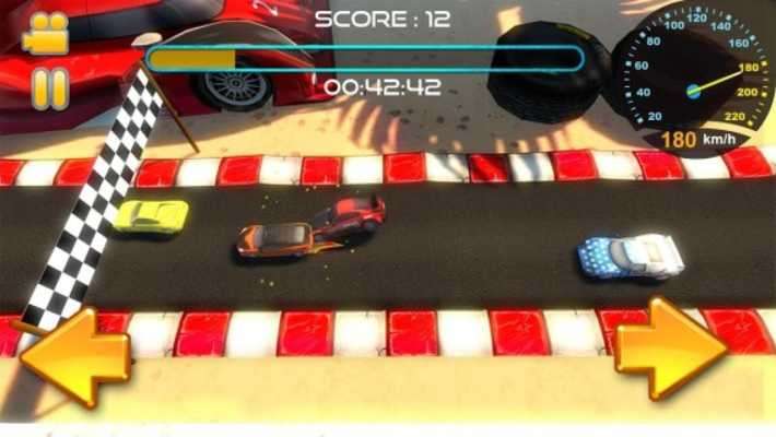 Play Car Wars Mini Racing 3D 