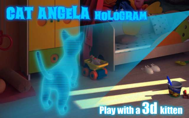 Play Cat Angela Hologram 3D Kids 