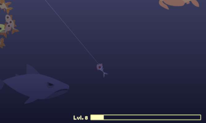 Kitty Fish Cat Goes Fishing online game with UptoPlay