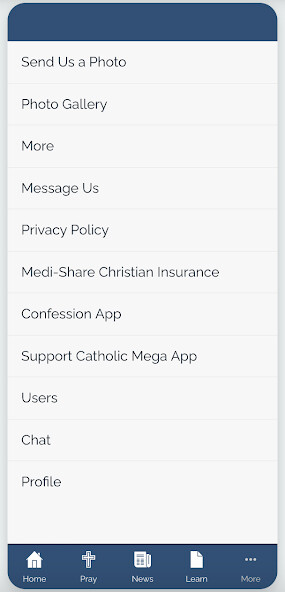 Play APK Catholic Mega App  and enjoy Catholic Mega App with UptoPlay com.app_catholicmega.layout