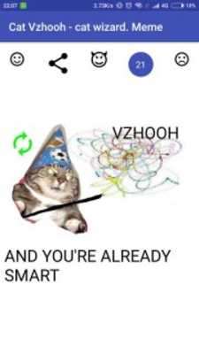 Play Cat wizard-Vzhooh the cat meme 