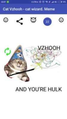 Play Cat wizard-Vzhooh the cat meme 