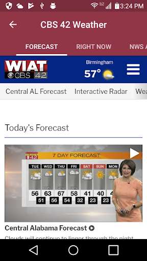 Play APK CBS 42 Weather  and enjoy CBS 42 Weather with UptoPlay com.wiat.android.weather