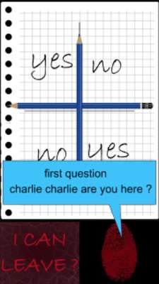 Play Charlie Charlie Are You Here ? 