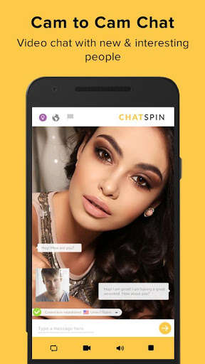 Play Chatspin - Random Video Chat, Talk to Strangers 