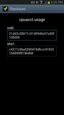 Play Checksum MD5 & SHA1 