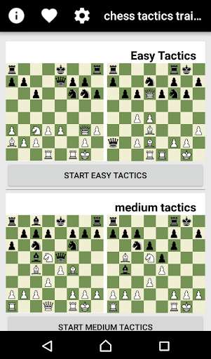 Play APK Chess Tactics Trainer and enjoy Chess Tactics Trainer with UptoPlay com.oneleggedchicken.shatrang_tactics Play APK Chess Tactics Trainer and enjoy Chess Tactics Trainer with UptoPlay com.oneleggedchicken.shatrang_tactics