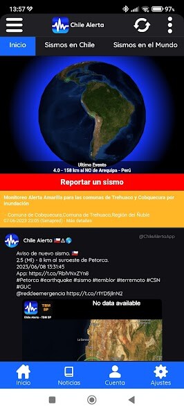 Play APK Chile Alert  and enjoy Chile Alert with UptoPlay net.TBMSP.Tool.ChileAlerta