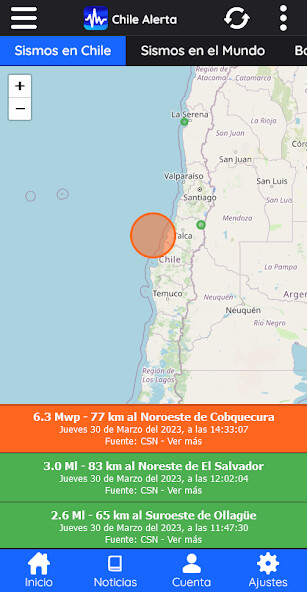 Play APK Chile Alert  and enjoy Chile Alert with UptoPlay net.TBMSP.Tool.ChileAlerta