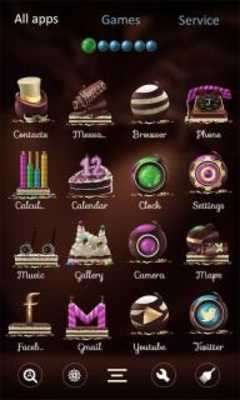Play Chocolate GO Launcher 