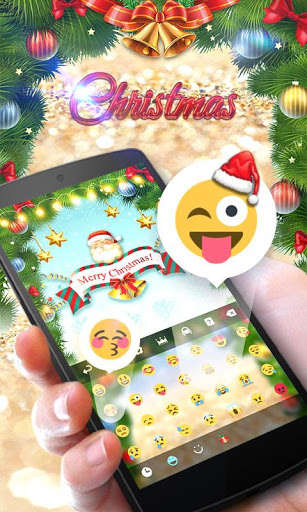 Play APK Christmas Bell Keyboard Theme  and enjoy Christmas Bell Keyboard Theme with UptoPlay com.jb.emoji.gokeyboard