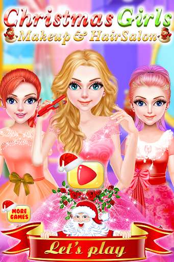 Play Christmas Girls Makeup & Hair Salon DressUp Games  and enjoy Christmas Girls Makeup & Hair Salon DressUp Games with UptoPlay