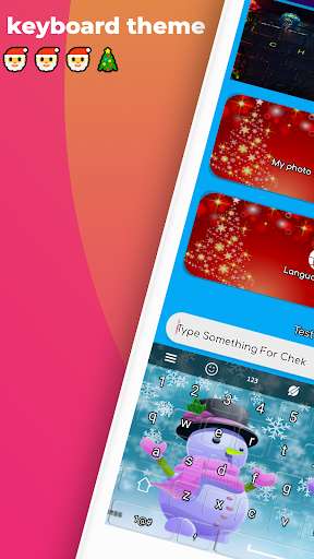 Play APK Christmas Keyboard Theme  and enjoy Christmas Keyboard Theme with UptoPlay com.tpas.christmas.keyboard.theme