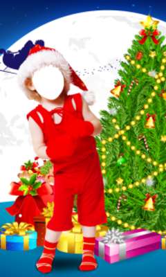Play Christmas Kids Photo Montage 