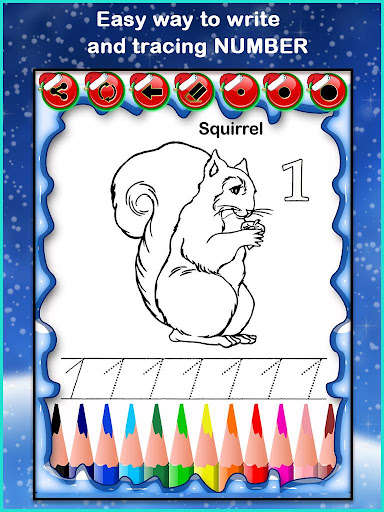 Play Christmas Number Tracing 