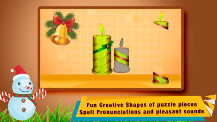 Play Christmas puzzle for Preschool Kids 