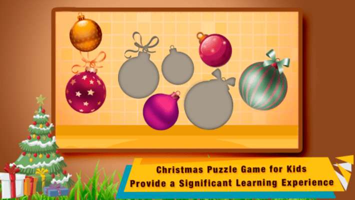 Play Christmas puzzle for Preschool Kids 
