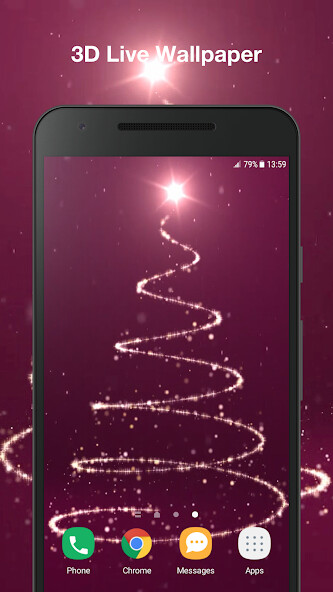 Play APK Christmas Tree Live Wallpaper  and enjoy Christmas Tree Live Wallpaper with UptoPlay com.ChristmasTreeLiveWallpaperHd3d