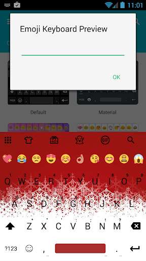 Play APK Christmas White Emoji Keyboard  and enjoy Christmas White Emoji Keyboard with UptoPlay com.kkkeyboard.emoji.keyboard.theme.ChristmasFlatWhite
